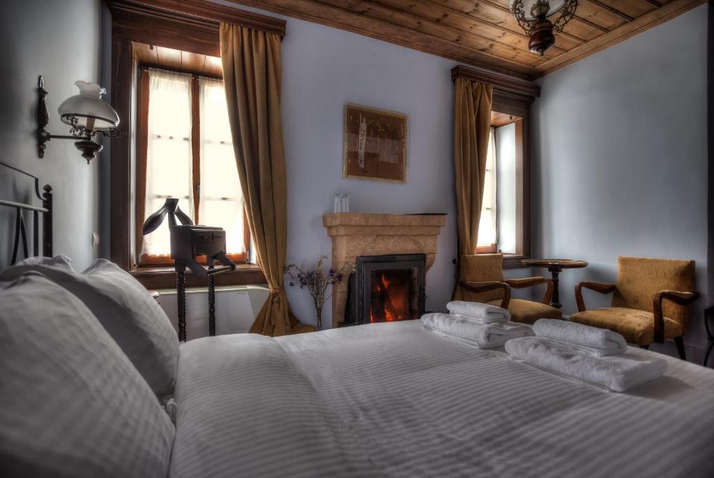 Nymfes Hotel Nimfaíon Quarto foto